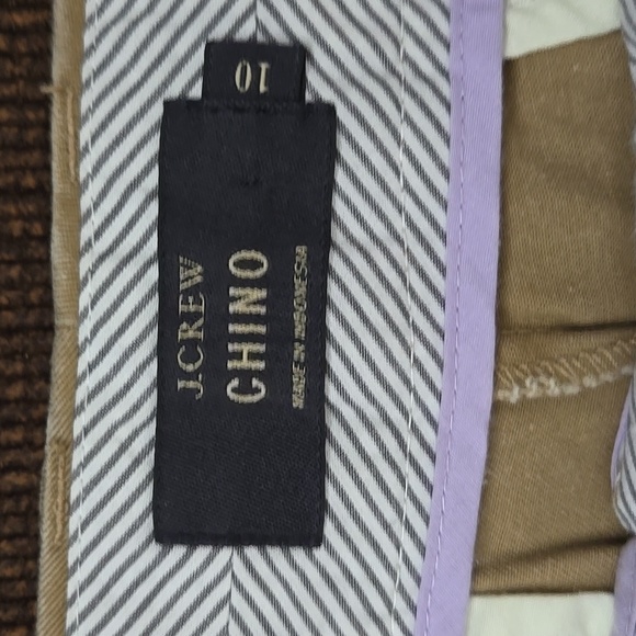 J Crew Chino Shorts Size 10 - Picture 2 of 3